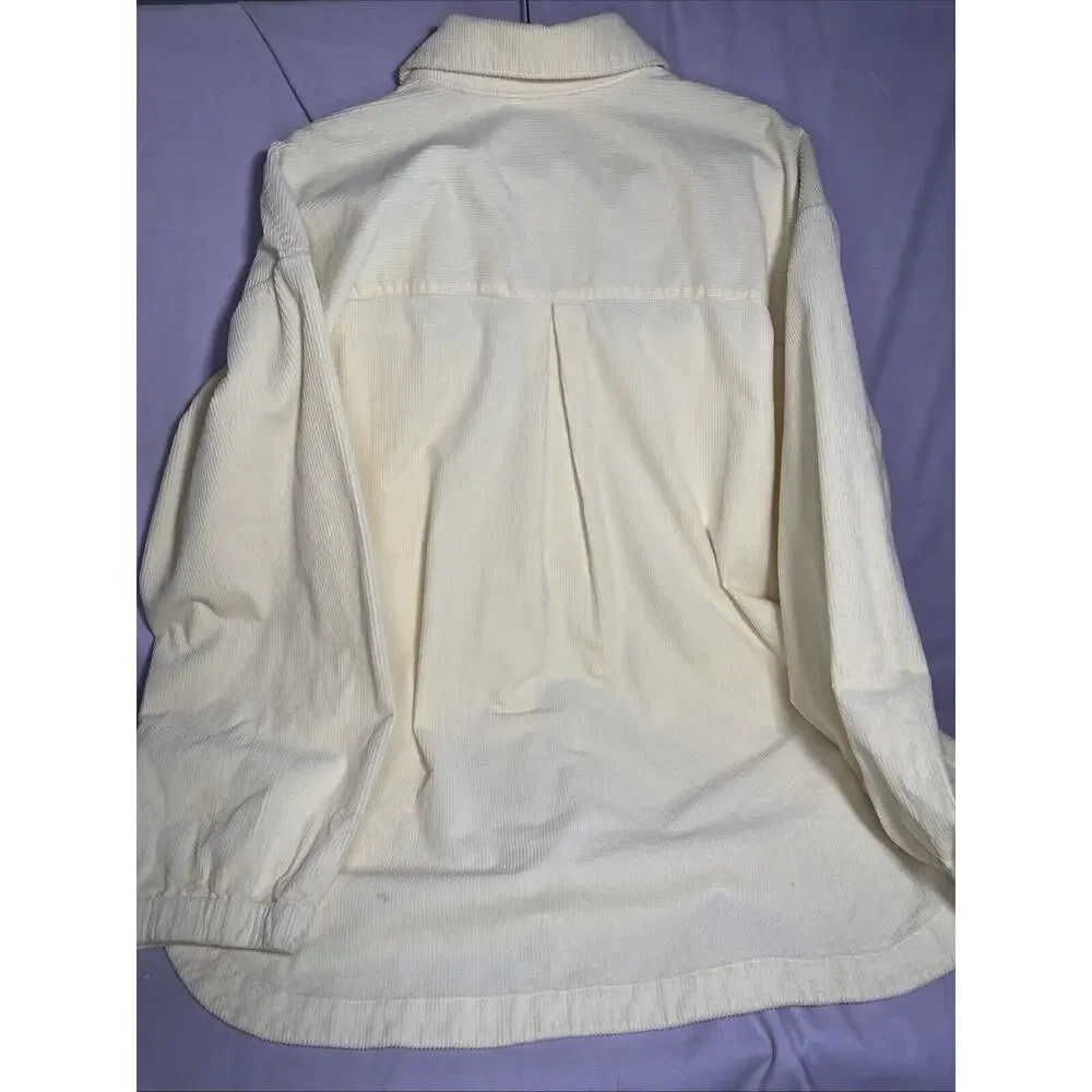 Anthropologie neckline corduroy pockets